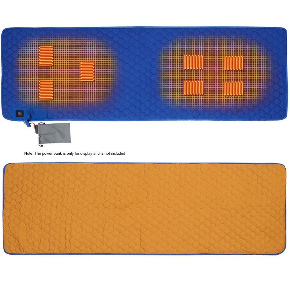 7-зонный зимний спальный матрас с подогревом 38-65 ℃