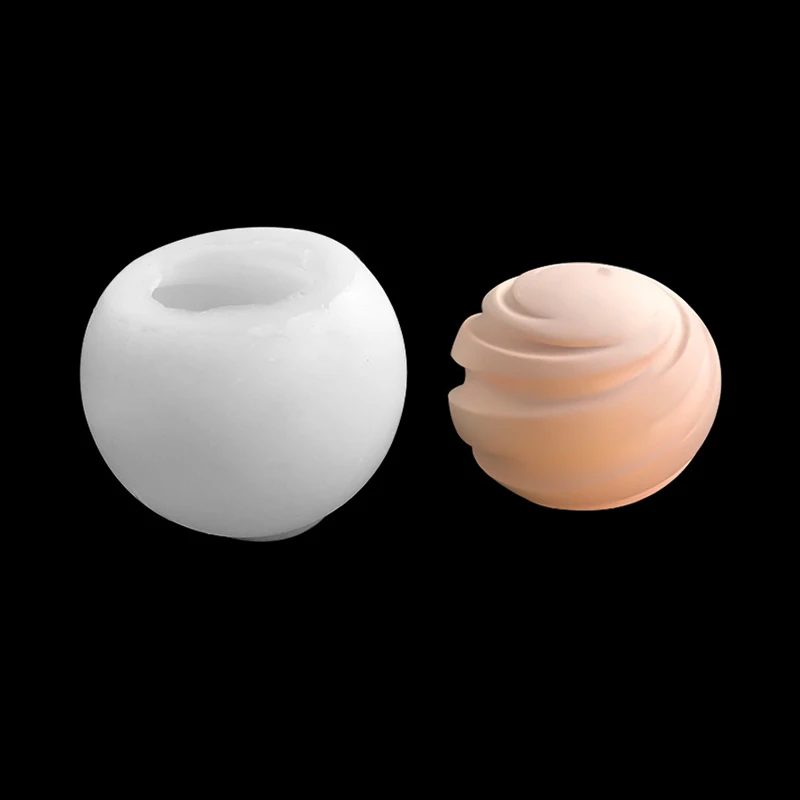 Спиральная планета «сделай сам», сферическое мыло в форме спирали, Ароматизированная свеча, гипсовая глина, капающая, настольное украшение