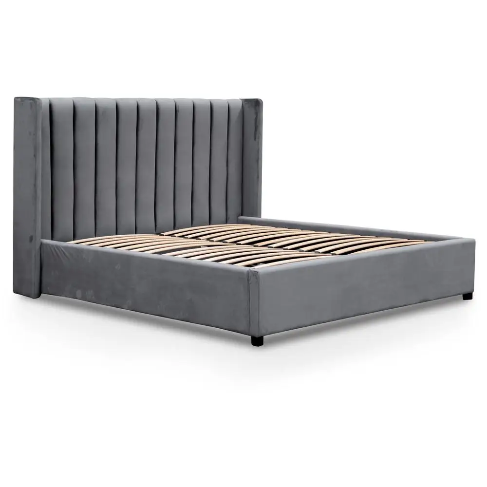 With Velvet High Headboard