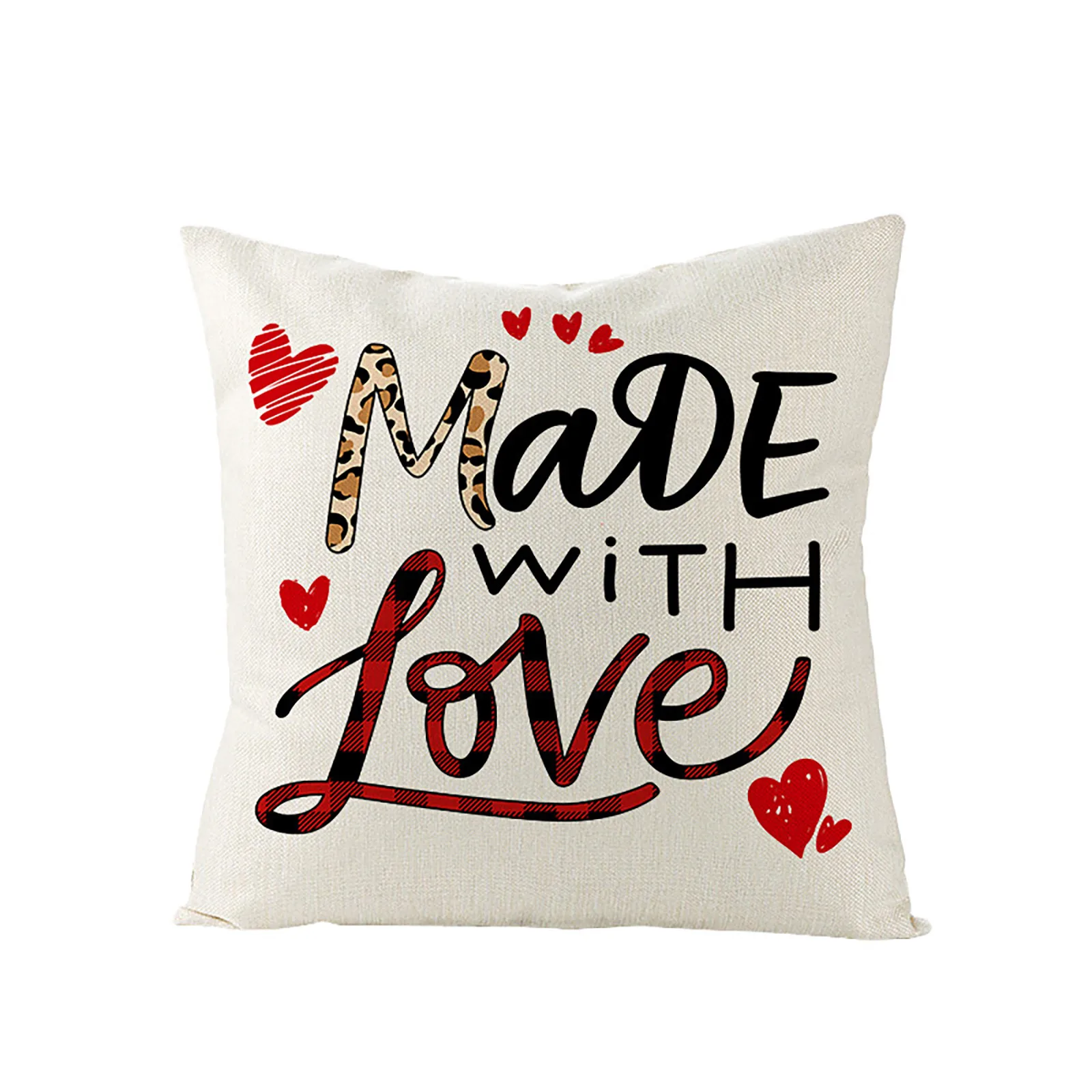 

Valentines Day Pillow Covers Throw Pillowcase Cushion Case For Sofa Couch Valentine Decorations Throw Pillow Covers