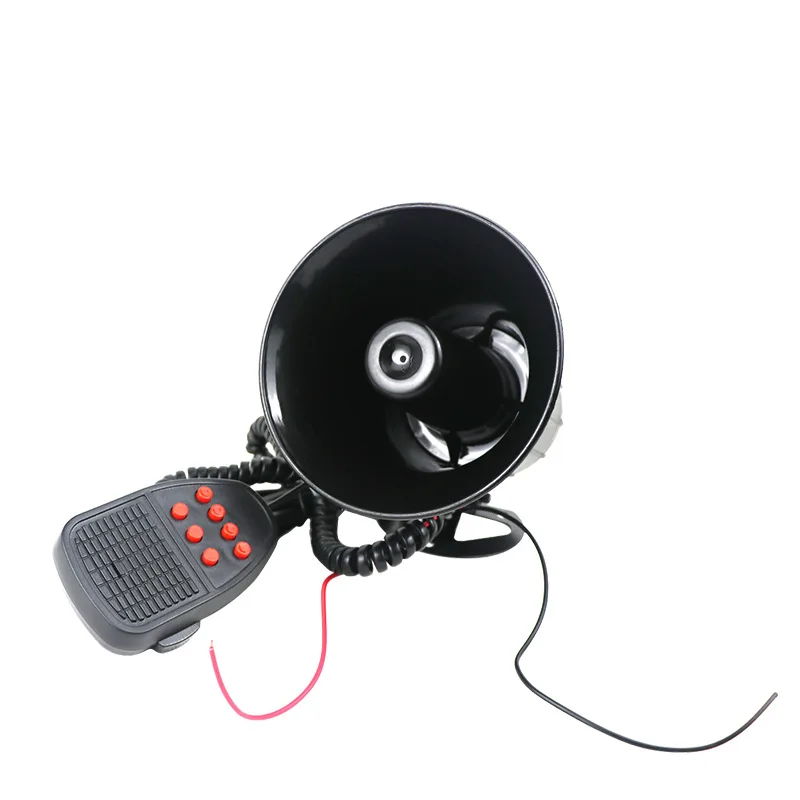 

Motorcycle Horn Seven Tone Alarm Horn Siren Speaker for Car Truck Impianto Audio Per Moto 12V New Arrives
