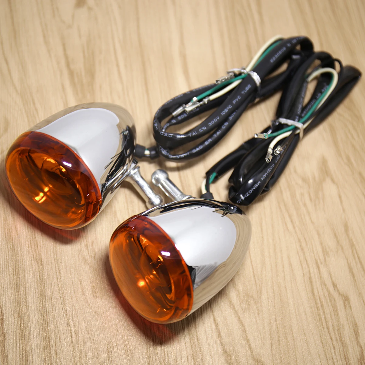 

Передние указатели поворота и оранжевые линзы для моделей Harley 2004-2022 Sportster 883 1200.