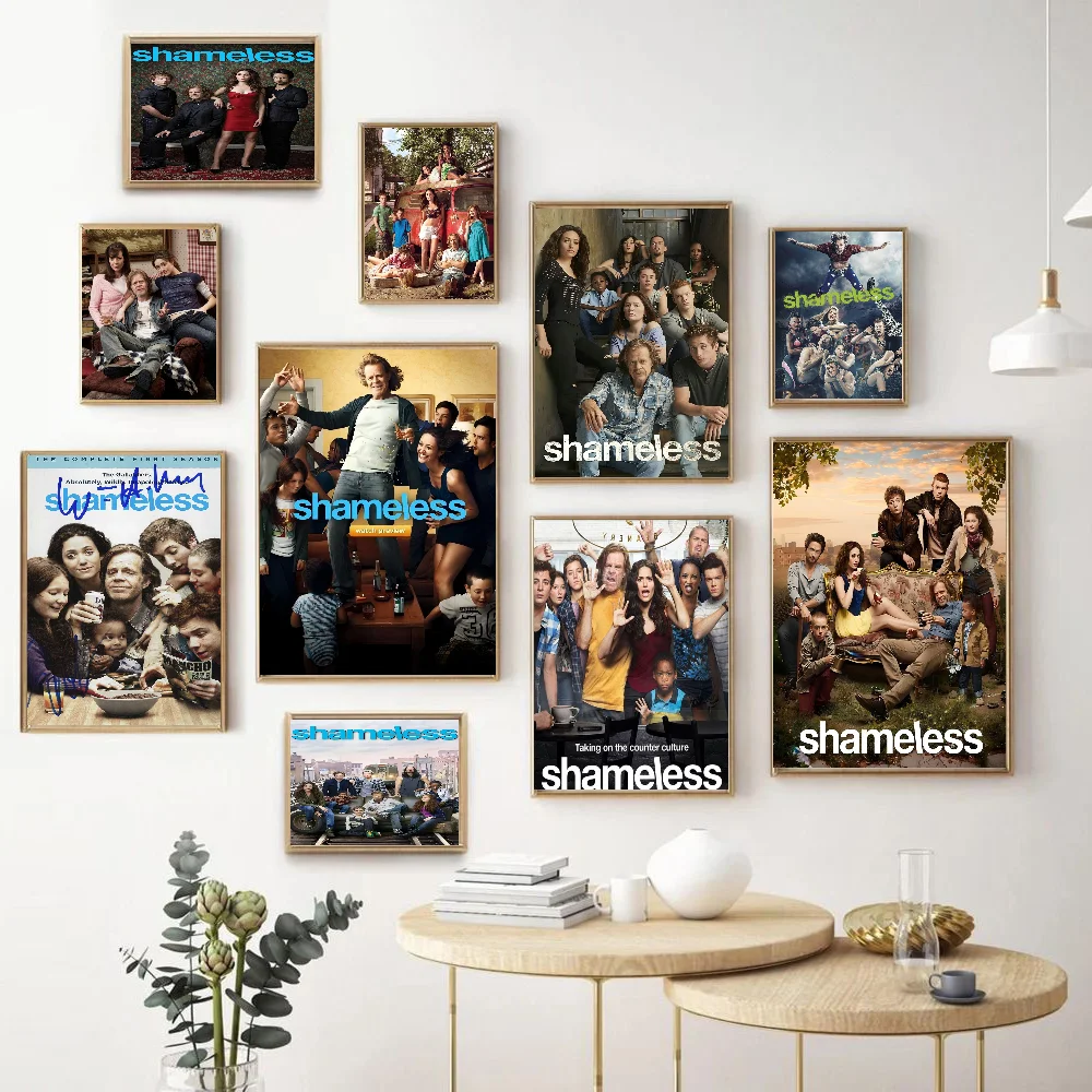 Телевизионный сериал Shameless Movie Аниме Плакаты Sticky Decoracion Картина Настенное