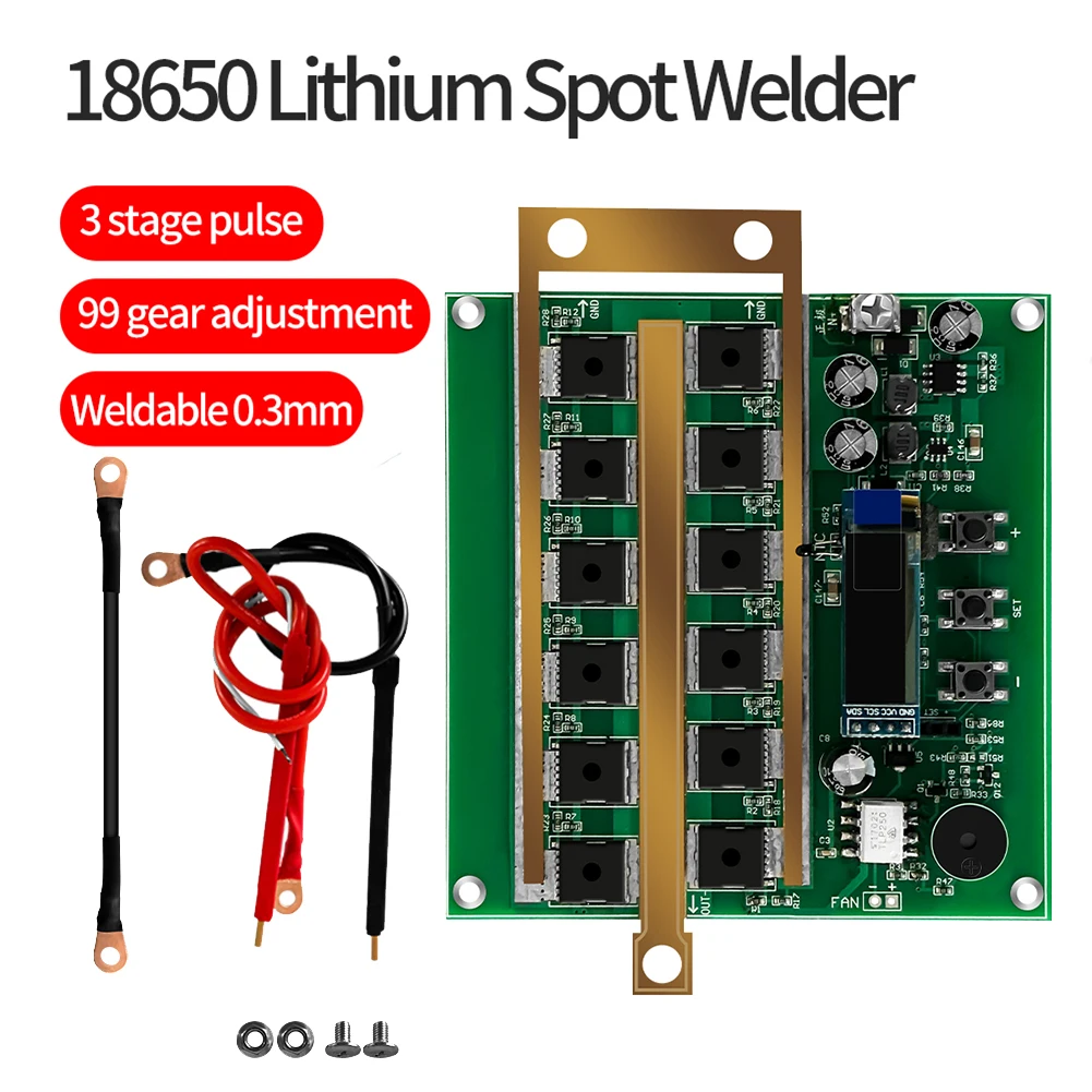 

Аппарат для точечной сварки, печатная плата, 12 В, для литиевой батареи 18650, 26650, 32650, точечный сварочный мини-аппарат для точечной сварки «сдел...