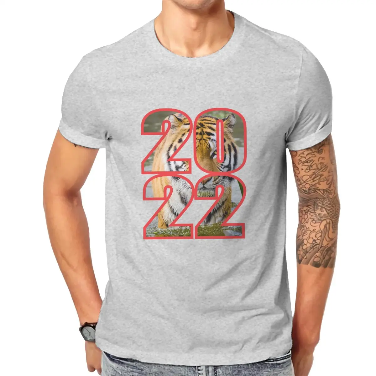 

printed cotton Men Clothing summer 2022 red wholesale Essentials Fashion ShortSleeve 2021 graphic208697