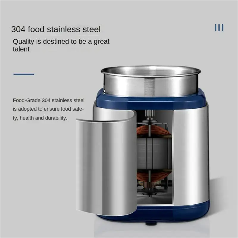 

Powerful High-speed Powder Crushing Coffee Grinder Durable Intelligent Grinder Grinder Kitchen Appliances Safe And Reliable Use