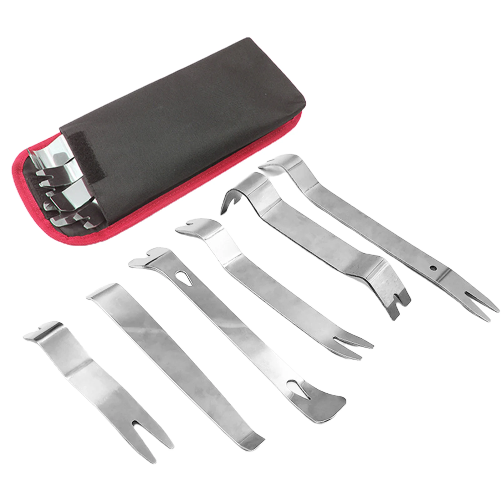 

Auto Car Door Clip Remover Stainless Steel Auto Trim Removal Tool Set Trim Removal Disassembly Tool For Car Panel Dash Audio