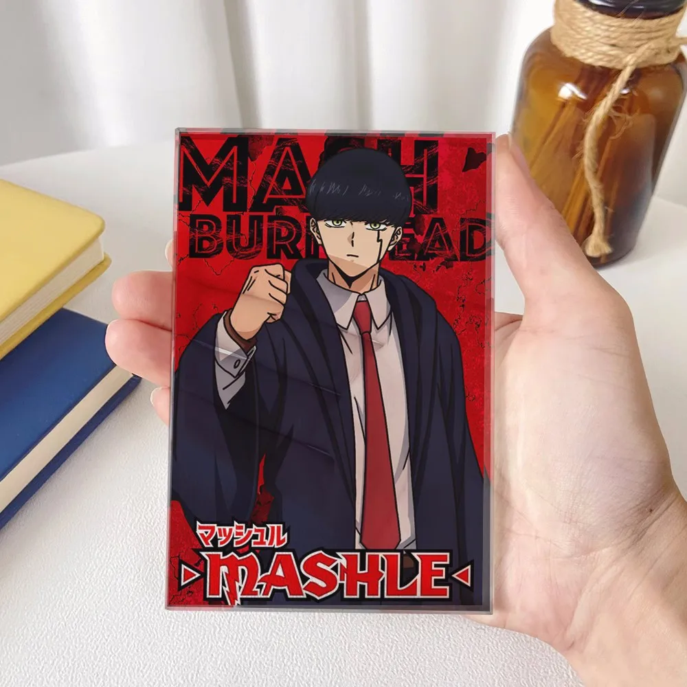 

Anime Mashle: Magic and Muscles 12cm Cosplay Acrylic Figure Transparent Desk Figure 4680 Kids Collection Toy