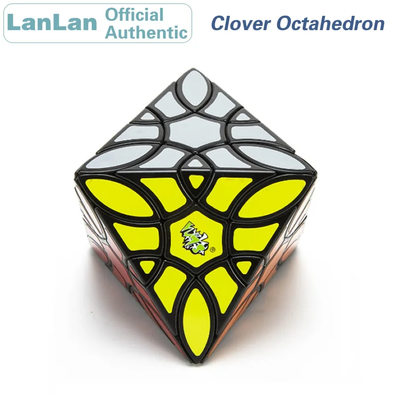 

Магический куб LanLan Clover Octahedron, профессиональный нео-скоростной пазл, головоломка для мозга, антистресс, развивающие игрушки для детей