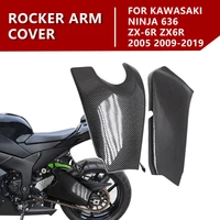 ninja motorcycle abs carbon fiber color rocker cover rear side cover fairing for kawasaki ninja 636 zx 6r zx6r 2005 2009 2019
