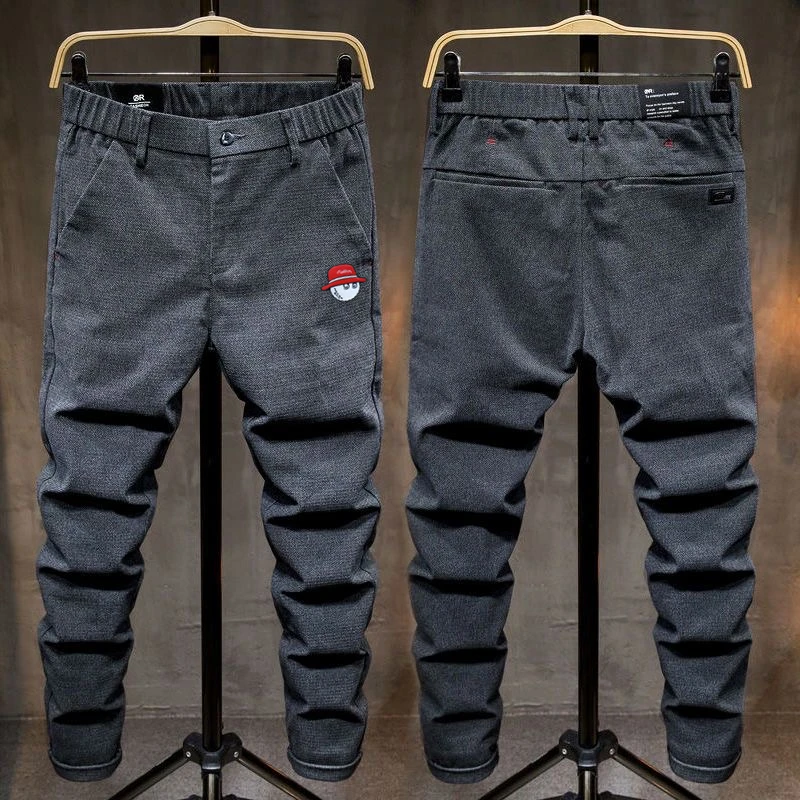 

Мужская одежда для гольфа, новинка 2022, осенняя мужская одежда для гольфа, брюки для гольфа, мужские эластичные штаны на талии, одежда для гол...