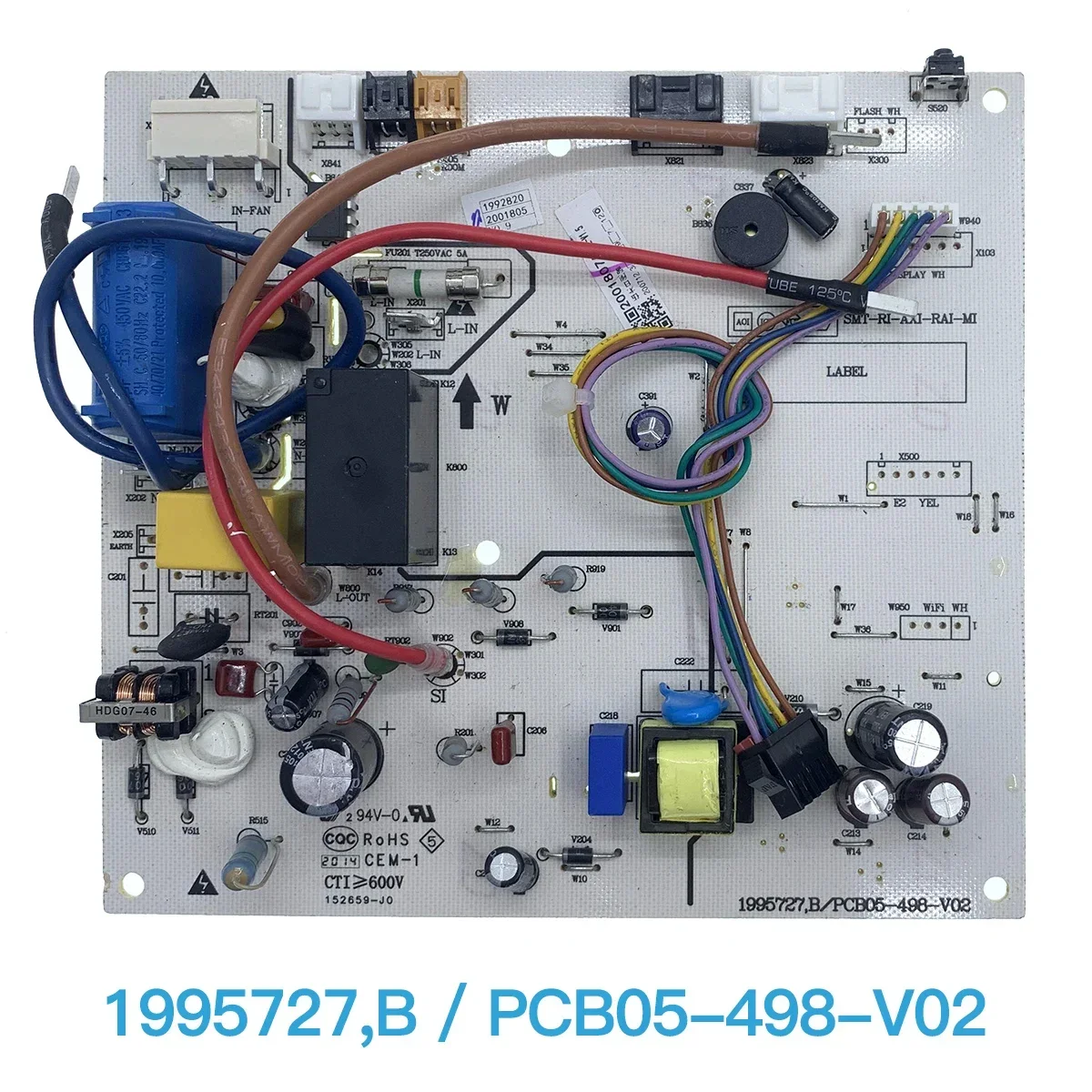 For 1995727.B PCB05-498-V02 Air Conditioner Indoor Unit Circuit Control Board for Hisense Fuji
