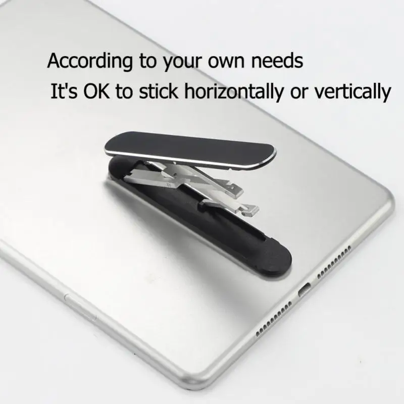 

RYRA Aluminum Alloy Adjustable Holder Invisible Foldable Table IPad Stand Simple Use Portable Mobile Phone Holder