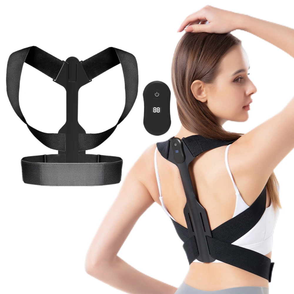 

Chagring Smart Posture Corrector Device Postura Training Realtime Scientific Back Humback Correct Device Shoulder Brace Support