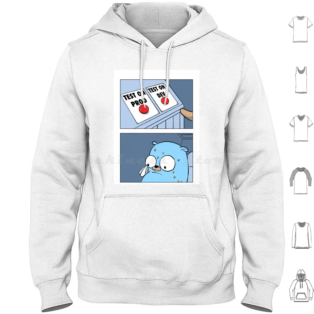 

Golang Gopher Two Buttons Hoodies Long Sleeve Two Meme Two Golang Two Golang Golang Gopher Gopher Go Mouse Go Go
