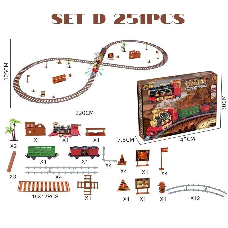 

Рождественский электрический поезд