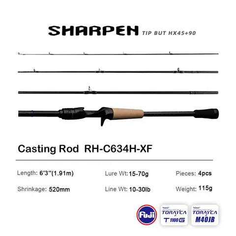 PURELURE SHARPEN Travel Soft Lure Удочки 4шт