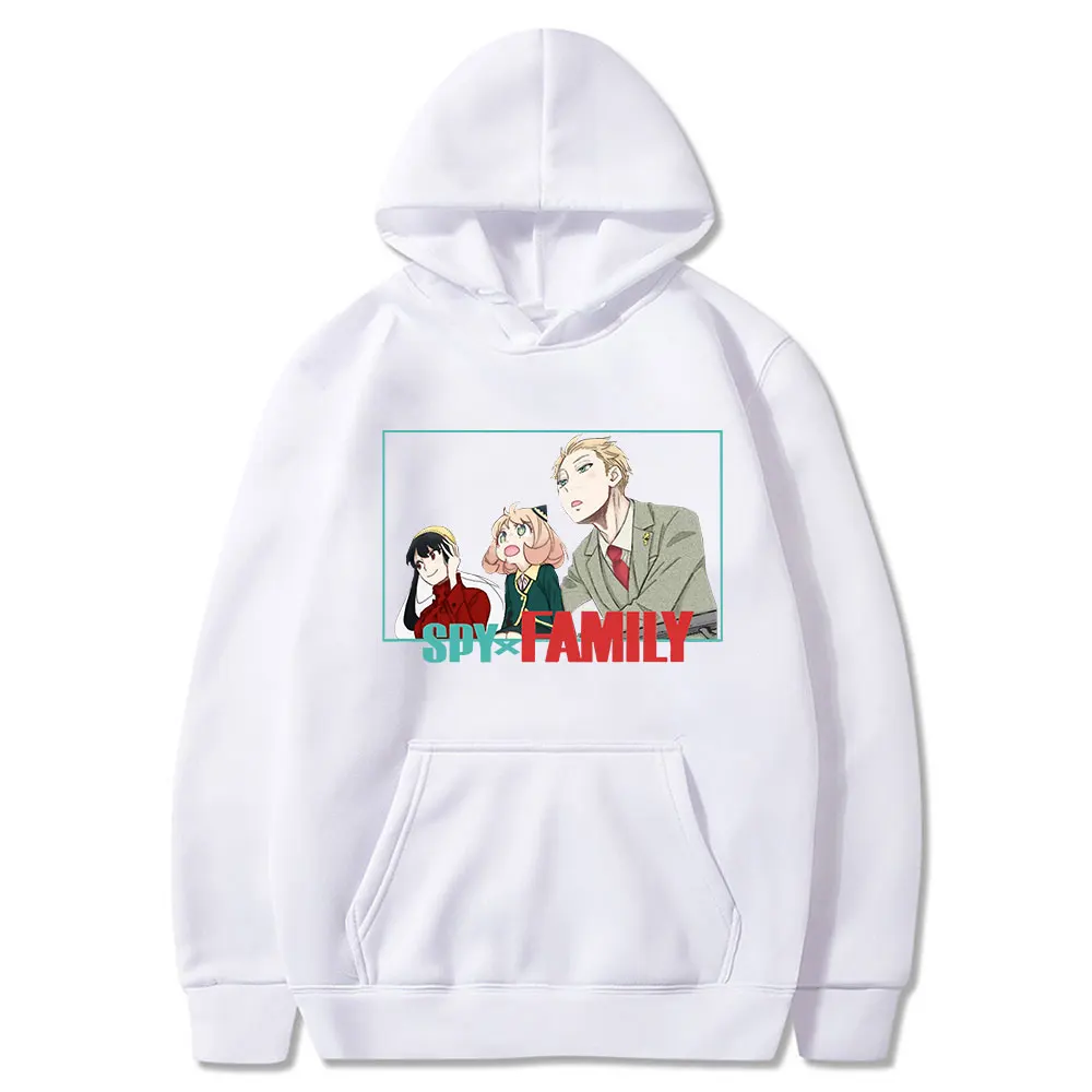 

Anime Spy X Family Hoodies Anya Forger Yor Forger Loid Forger Female sweatshirt Long Sleeve Sweatshirts Men Boy Clothes Oversize