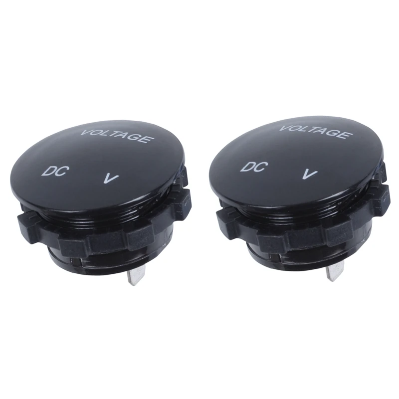 

2 шт., автомобильный вольтметр, 12-24 В