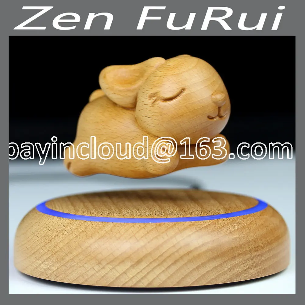 

Кукла с магнитной подвеской, кролик с резьбой по дереву, подарок на день рождения ручной работы для мужчин и женщин, винтажное украшение