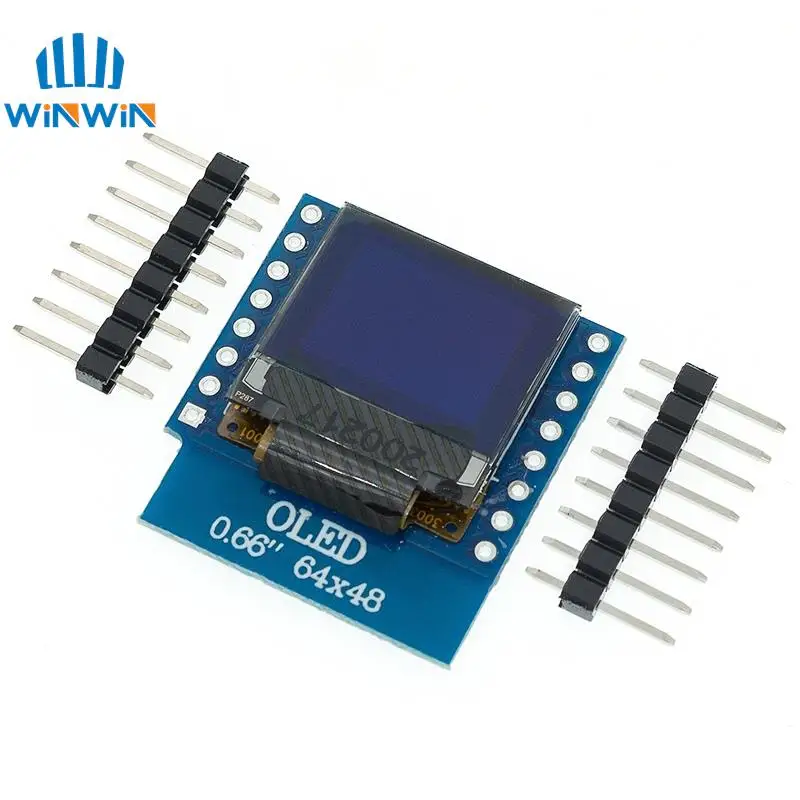 ЖК-дисплей для WEMOS D1 MINI ESP32 64X48 IIC I2C