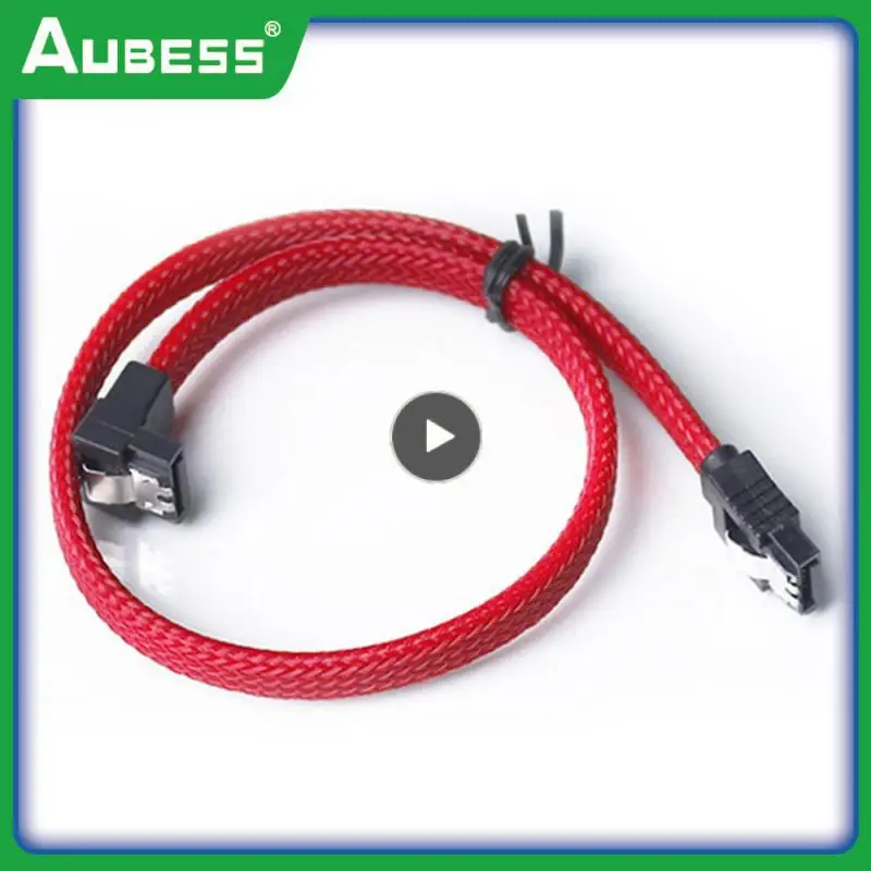 

Cable Pure Copper 8-core Data Cable Double Head Lock Won't Tangle Hard Disk Data Cable Durable 8 Core Straight To Elbow