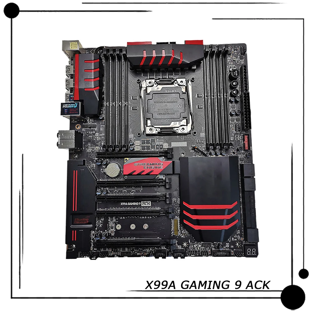 X99A GAMING 9 ACK для Msi LGA2011-V3 DDR4 128G SATA3 M.2 USB3.0/3,1