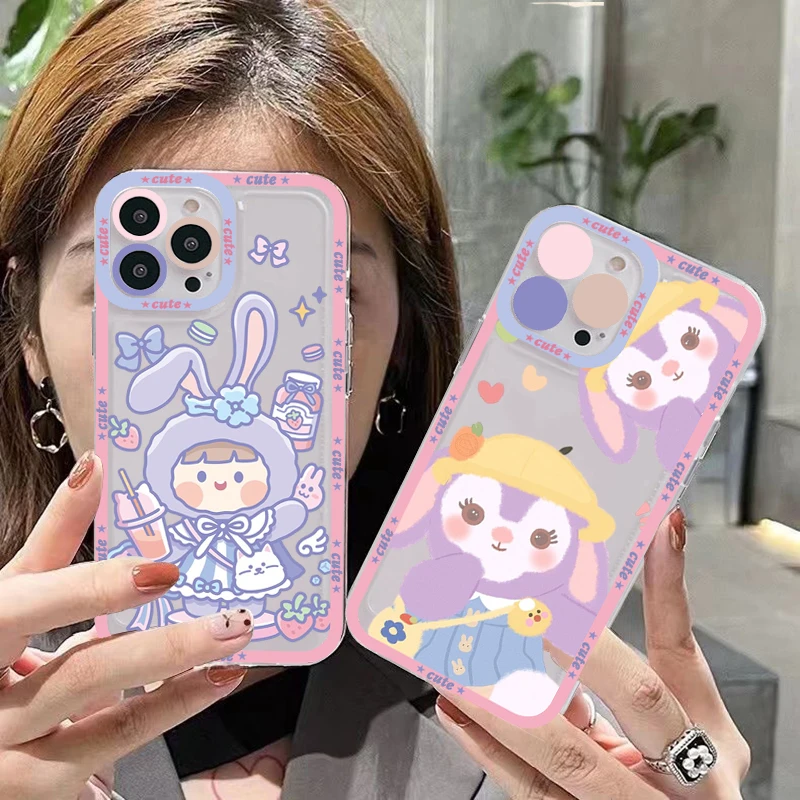 

Disney StellaLou Phone Case for iPhone 11 12 13 Mini Pro Max 14 Pro Max Case shell