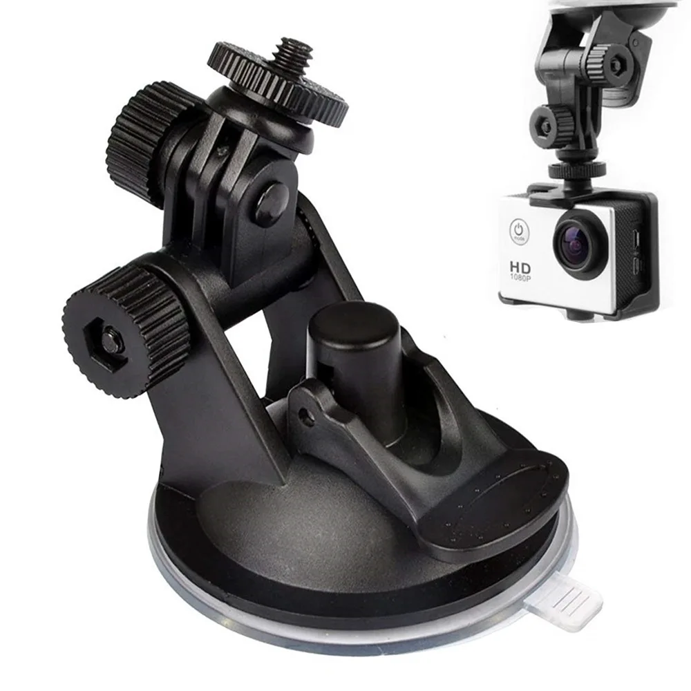 

Driving Recorder Car Bracket Suction Cup Short Bracket Screw Mouth Mini Dash Cam Car Mount Short Bracket Screw