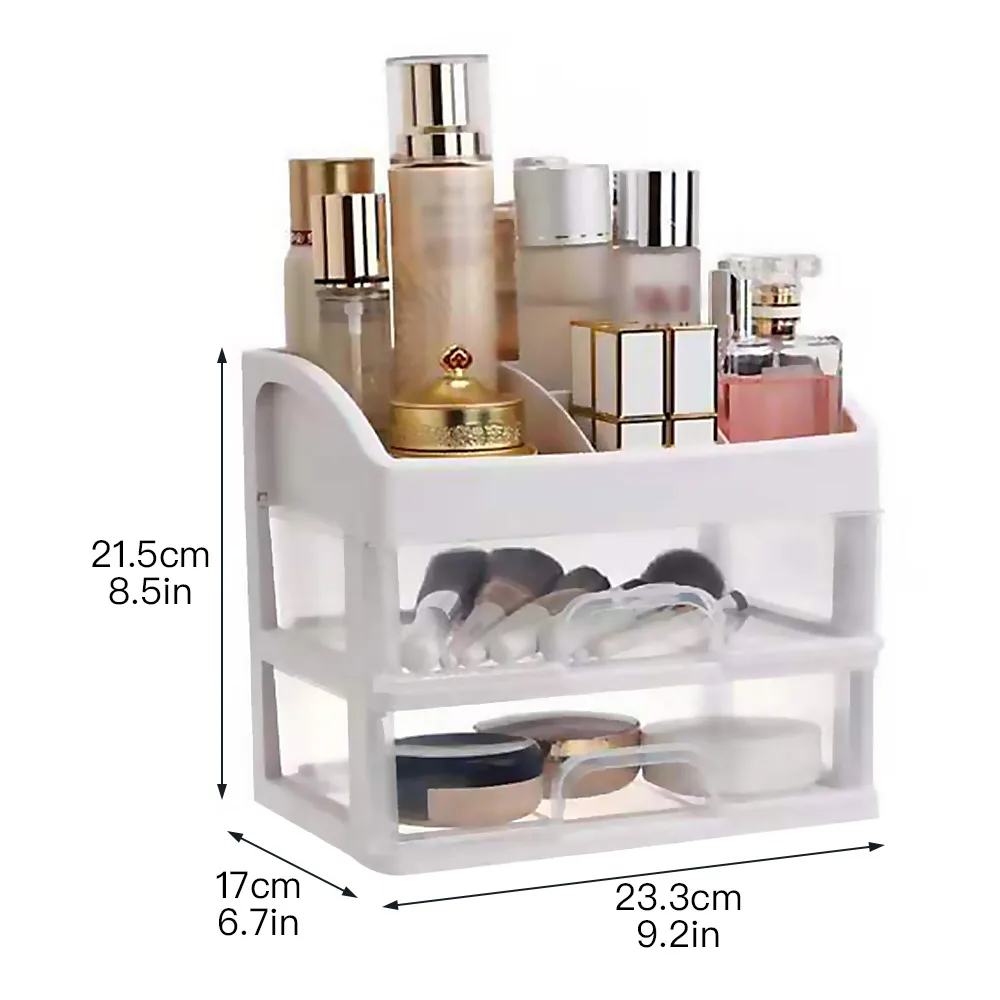 

Make Up Case Jewelry Container Box Makeup Organizer Drawers Plastic Cosmetic Storage Box Makeup Brush Holder Organizers