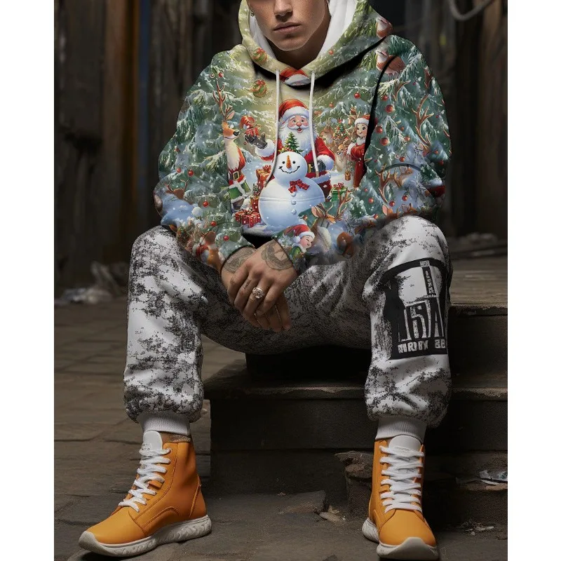 Новое Рождество для мужчин и женщин в толстовках Толстовка Comerip Up Толстовки