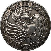 skeleton king hobo coin rangers coin us coin gift challenge replica commemorative coin replica coin medal coins collection