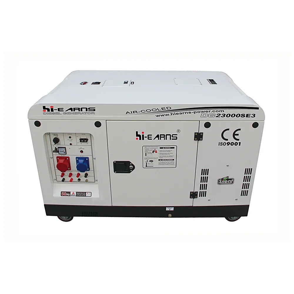 # YUNYI новая модель 20KVA 22KVA 16KW бесшумный трехфазный 2V98 двухцилиндровый дизельный