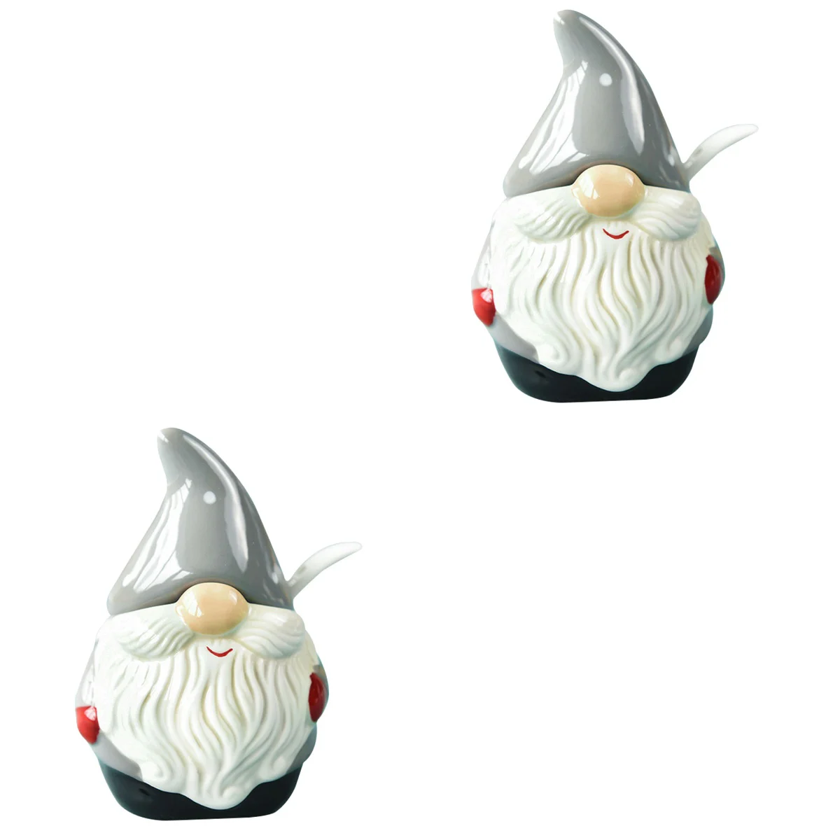 

Sugar Jar Container Spoon Storage Seasoning Withsaltbottle Bowl Coffee Ceramic Box Kitchen Lidholder Bar Condiment Gnomes Jars