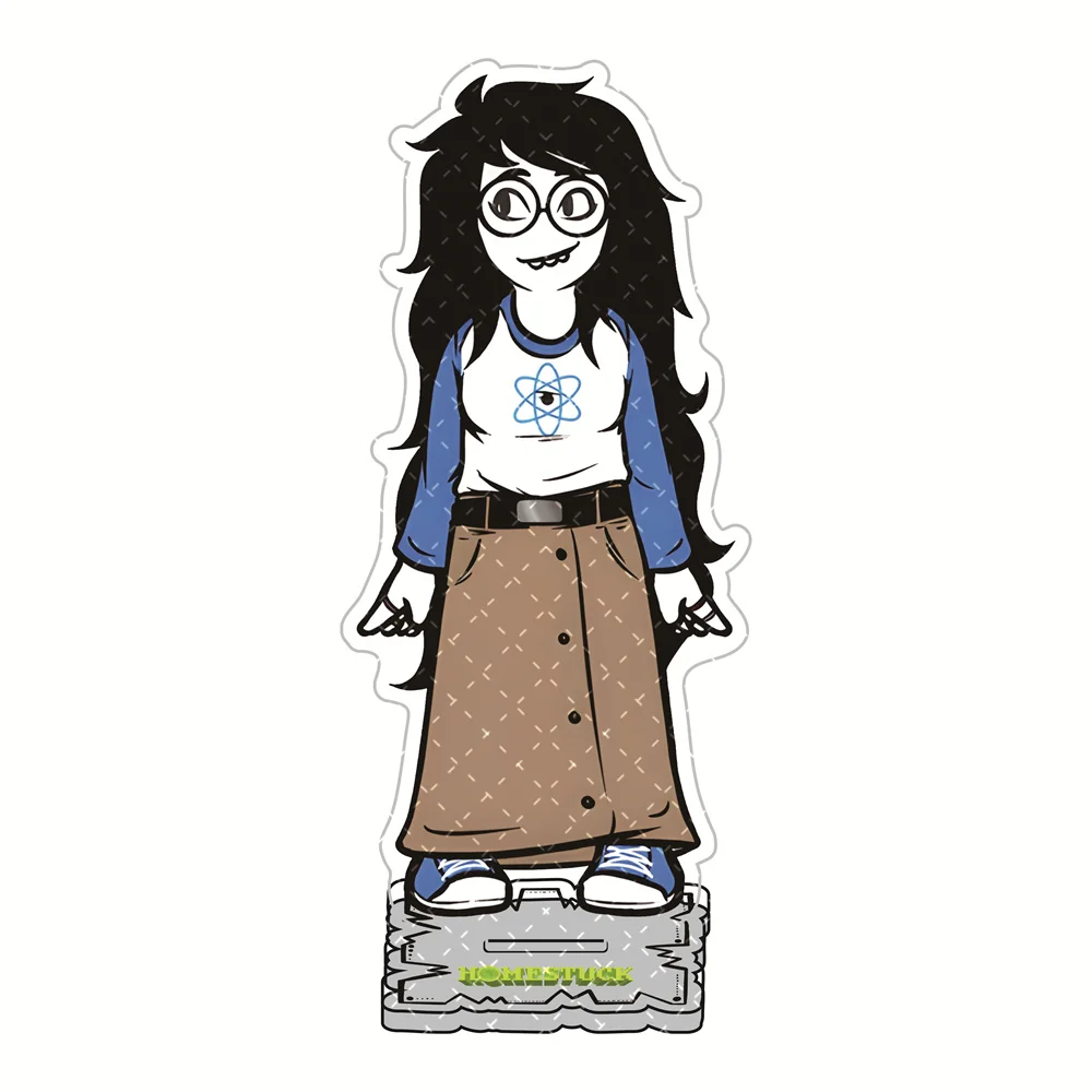 Фото Homestuck 15 см акриловые фигурки-подставки Роза Лаллонд, Джон Эбгрерт Вебкомикс Коллекционные товары украшения рабочего стола подарок для фанатов №3
