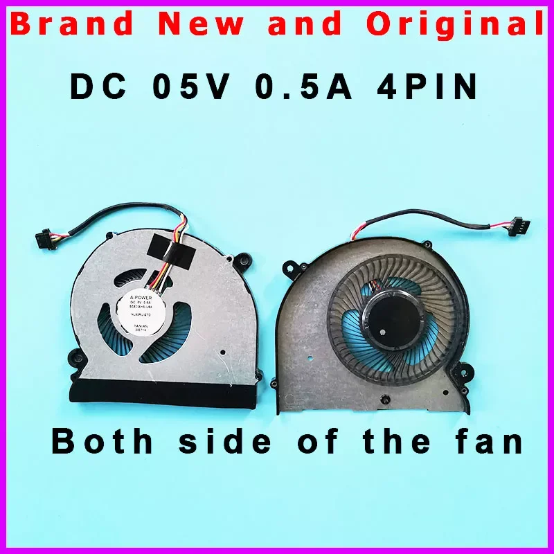 

Вентилятор охлаждения процессора ноутбука, радиатор для Clevo NL50MU NL51MU NL52MU NL50NU NL50RU NL50GU BS5205HS-U5A DC 5V