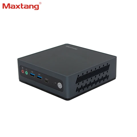 Горячая распродажа! Maxtang процессор Intel Jasper Lake N5095/N5095A мини-ПК с двумя HDMI-дисплеями, DDR4 RAM SATA SSD Настольный игровой компьютер