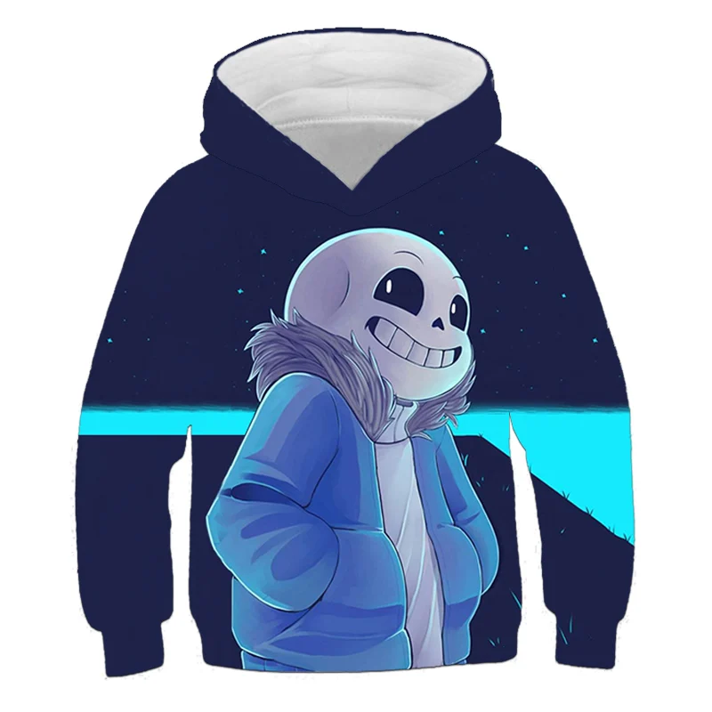 

3-14 years old fashion sweater Under the legend 3D printing boys and girls hoodie