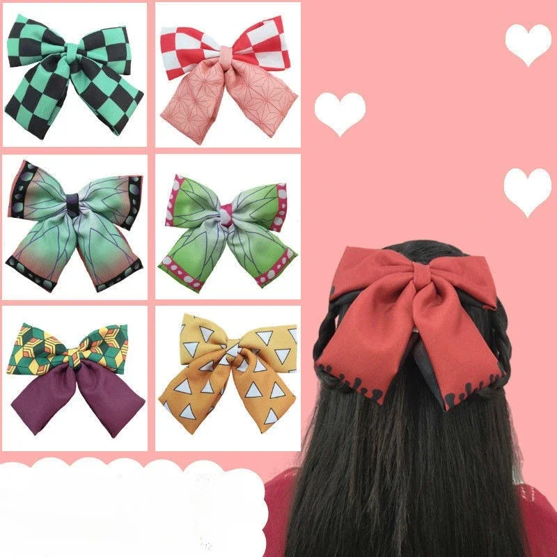 Резинка для волос кочоу из аниме рассекающий демонов милый аксессуар с героями