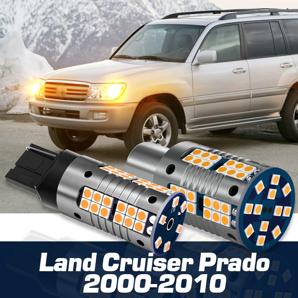 

2pcs LED Turn Signal Light Canbus Accessories For Toyota Land Cruiser Prado 2000-2010 2003 2004 2005 2006 2007 2008 2009