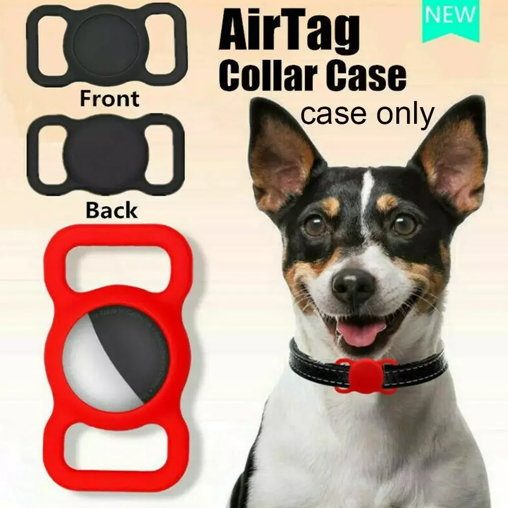 

Locator Tracker Anti-lost Device Pet Silicone Protective Dog Cat Collar Loop