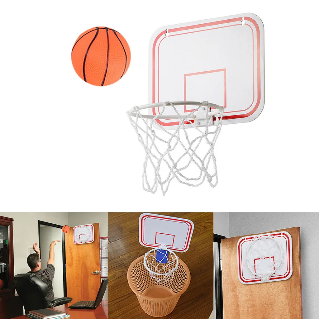 

Indoor Folding Portable Suspension Punch MINI Plastic Basketball Frame Baby Ball Toy Tennis Ball Pickup
