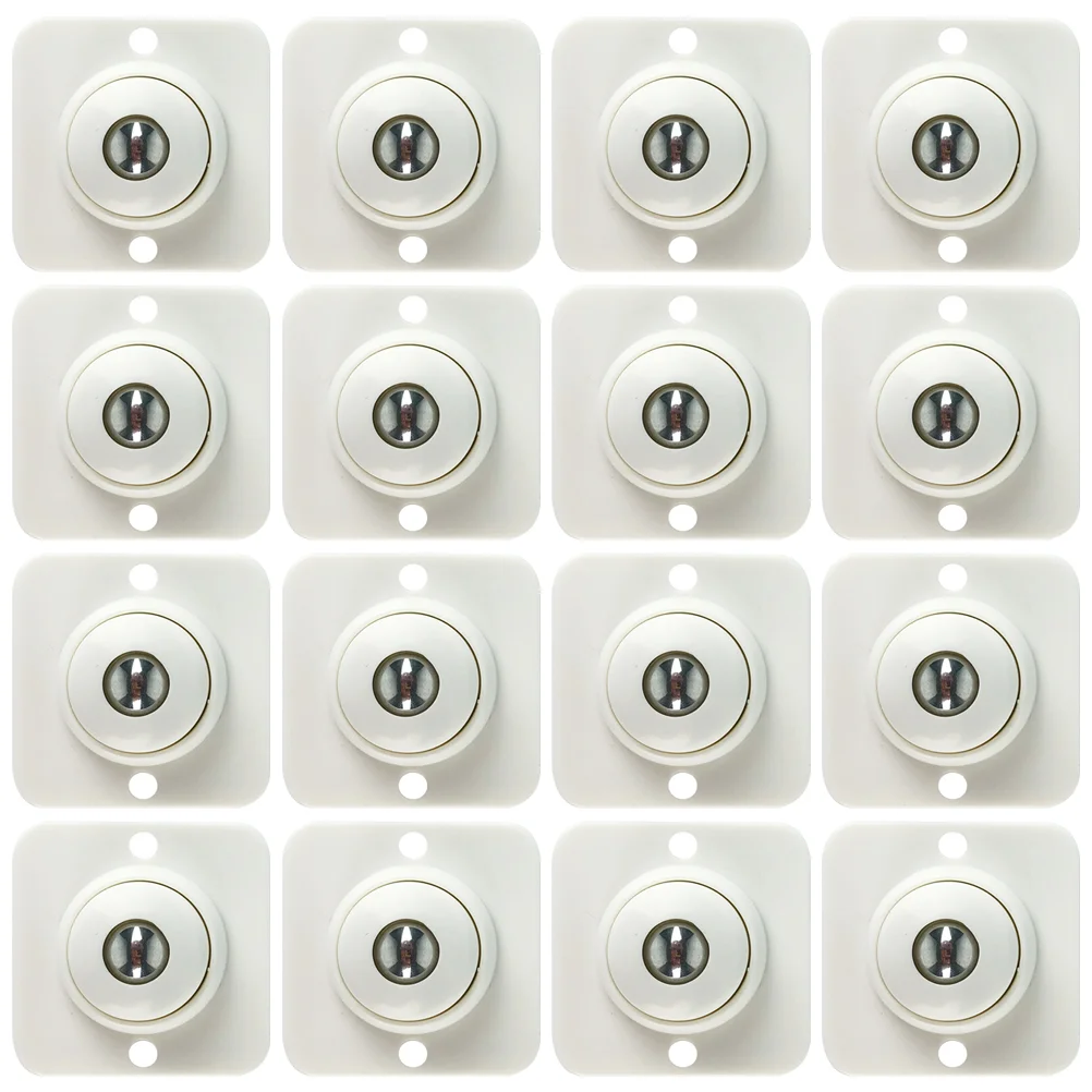 

Wheels Caster Adhesive Mini Universal Wheel Casters Self Furniture Swivel Stainless Steelbox Pulley Stickypasted Paste Storage