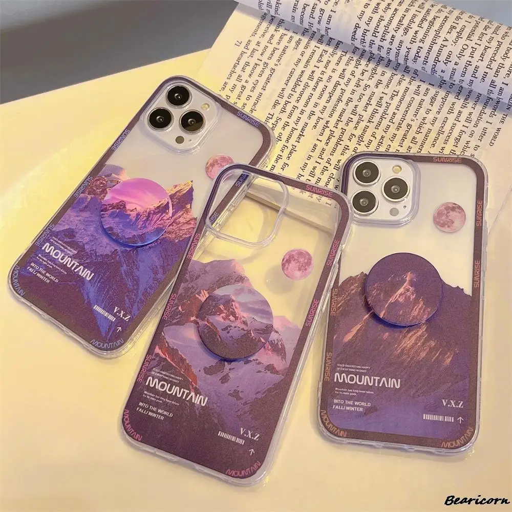 

Sunset Clouds Case For Huawei Y6P Y7A Y7P Y9S P30 P40 Lite P Smart Z Nova 3i 4e 5T 7i 6 7 SE Honor 9C 9X 20 Holder Stand Cover