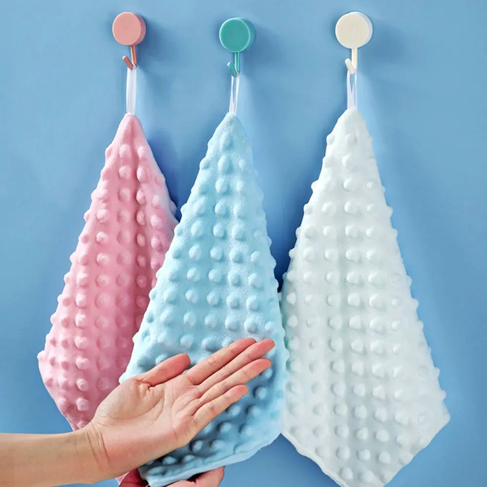 

Утолщенное Двухслойное полотенце для рук, тряпка для мытья посуды, кухонное полотенце, бытовые приборы для уборки, супервпитывающая подвес...