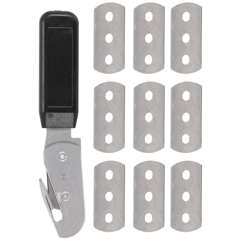 

2X Vinyl Back Paper Slitter Cutter Manual Knife For Car Tinting And Backing Paper With 20 Extra Blade