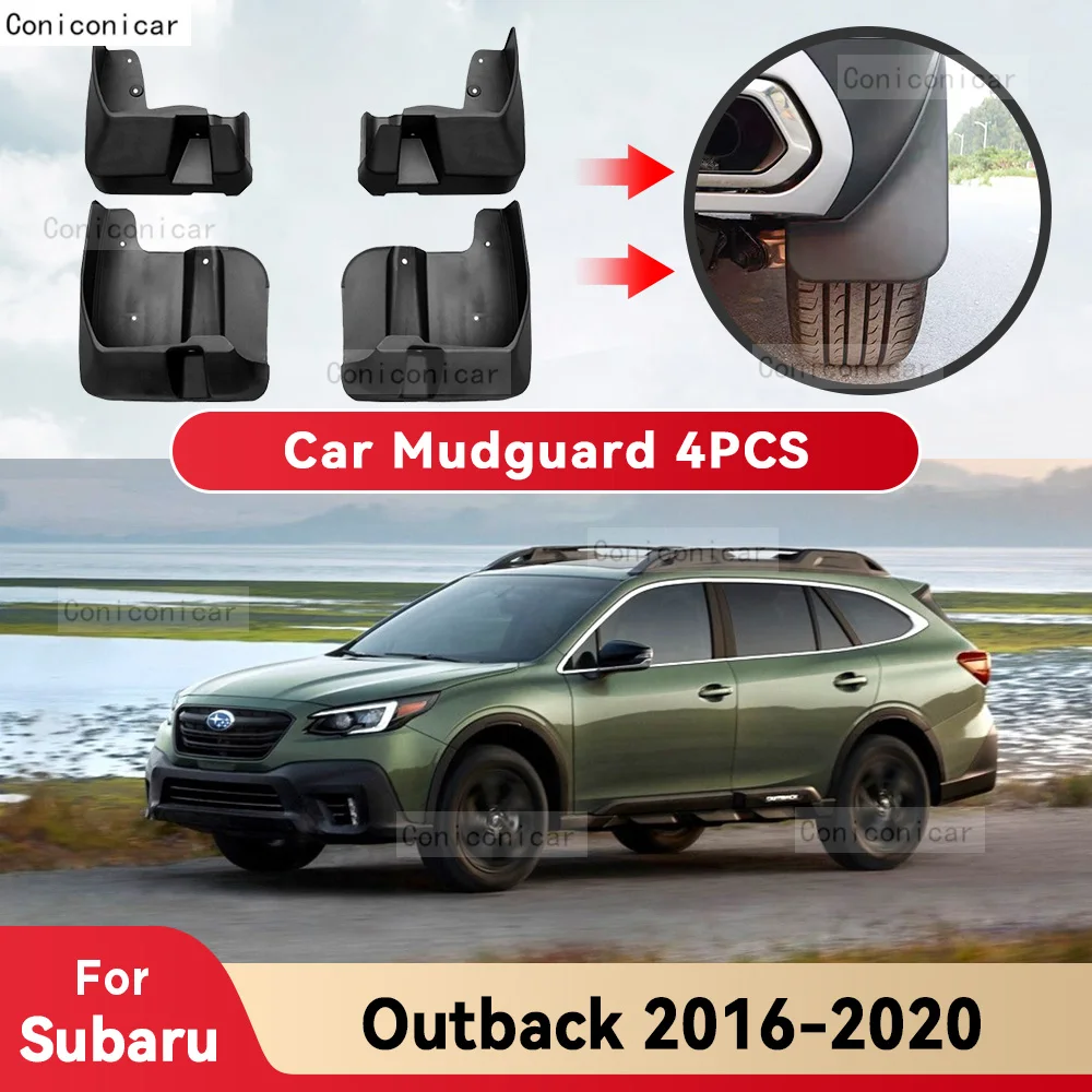 

Брызговики для SUBARU OUTBACK 2016-2020, брызговики, передние и задние брызговики, Стайлинг, аксессуары для автомобиля