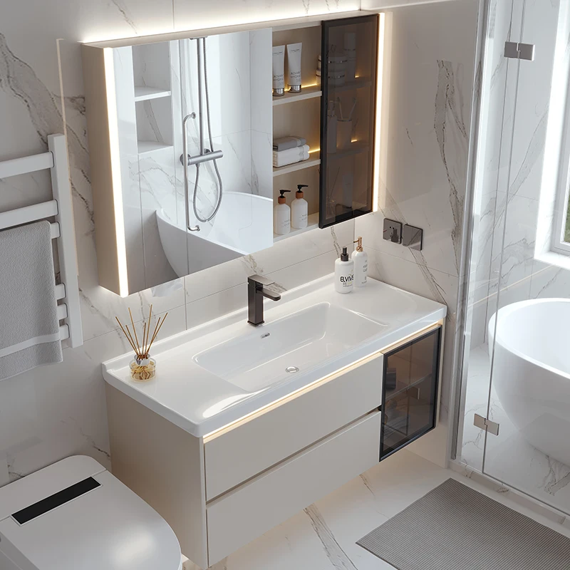 Полка для хранения колонна шкаф ванной комнаты напольные раковины шкафчик