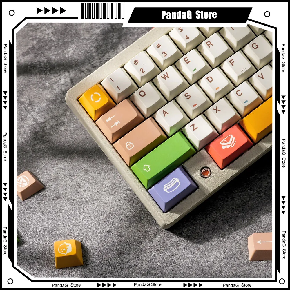 Оригинальные колпачки для клавиш с термосублимационной печатью механической