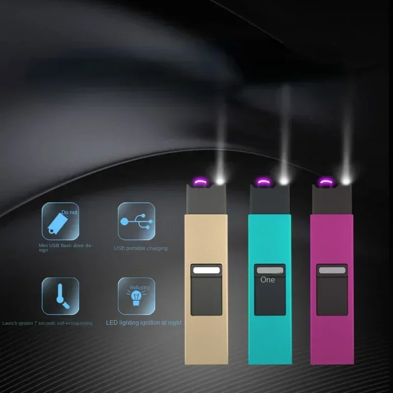 Фонарик для самозащиты из алюминиевого сплава с USB-зарядкой